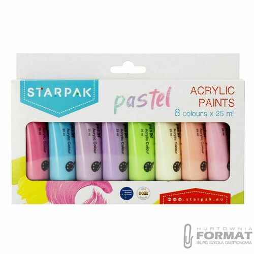 Farba akrylowa Starpak kolor: mix 25ml (484978) 7