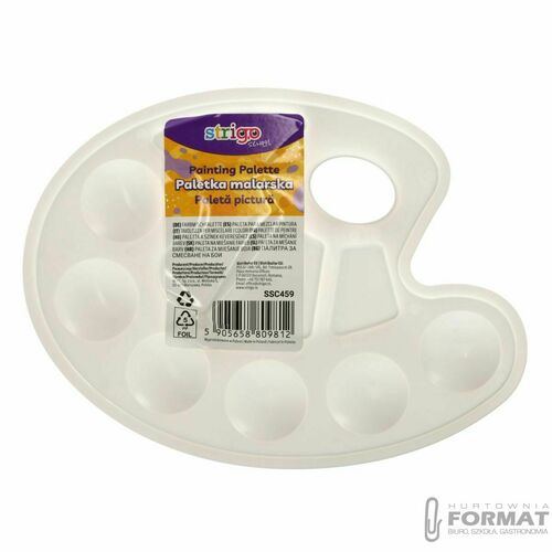 Paletka Strigo białe 5 paletek 5905658809812 (SSC459) 3
