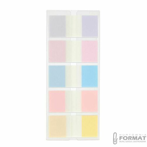 Zakładki indeksujące Strigo 45x25mmx5 bloczki 59056588102221 (SSN019) 4