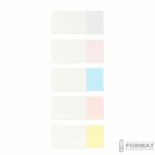 Zakładki indeksujące Strigo 45x25mmx5 bloczki 59056588102221 (SSN019) 5