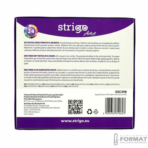 Pastele suche STRIGO 24kol 2
