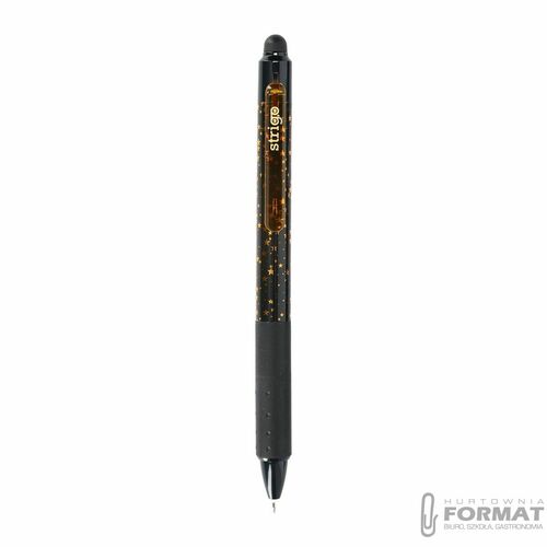 Długopis wymazywalny Strigo GWIAZDY automtyczny 8905658811020 niebieski 0,5mm (SSC403) 5
