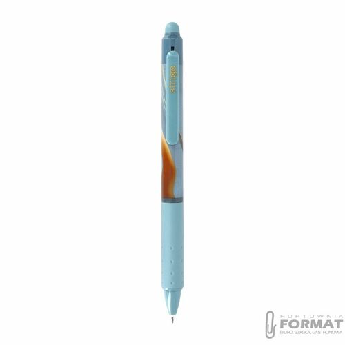Długopis wymazywalny Strigo Glamur automtyczny 5905658811037 niebieski 0,5mm (SSC404) 7