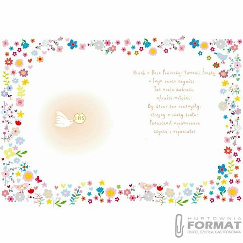 Kartka składana Henry Karnet A5 KOMUNIA DOM BOżY A5 (5905701482665) 2