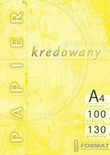 Papier Kredowy A4/100 130G 2