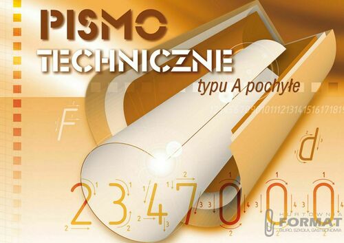 BLOK PISMO TECHNICZNE KRESKA TYP A POCHYŁE 3