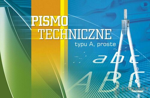Blok pismo techniczne A4 Typ A Proste 2
