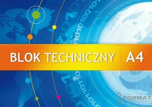 Kreska Blok techniczny Biały A4 2