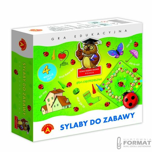 Alexander Sowa Mądra Głowa - Sylaby Do Zabawy 2