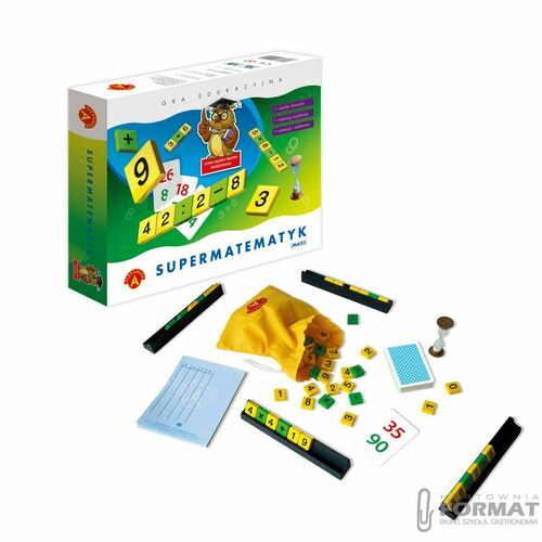 Alexander Sowa Mądra Głowa - Supermatematyk Maxi 2