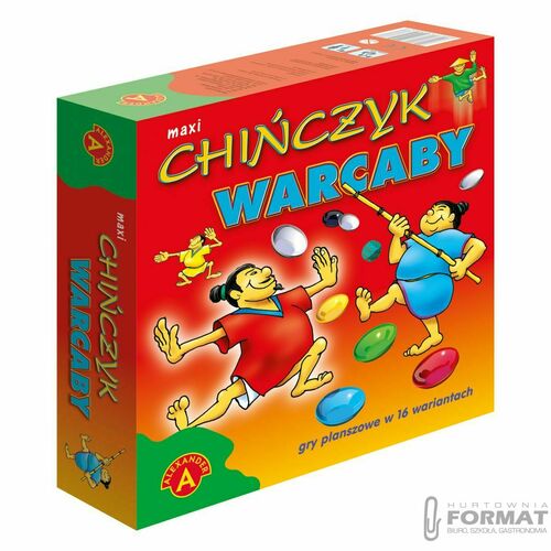 Gra planszowa Alexander Chińczyk - Warcaby Maxi 4
