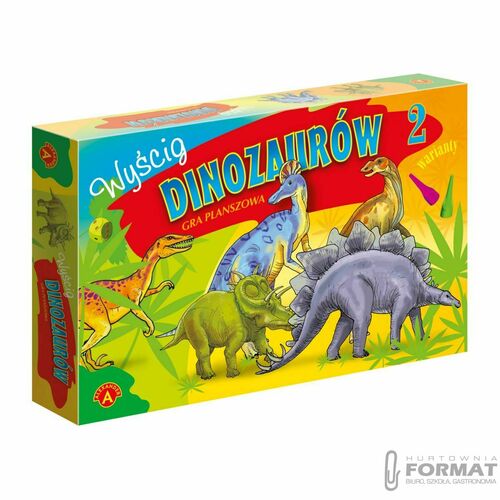 Alexander Wyścig Dinozaurów Gra planszowa 2
