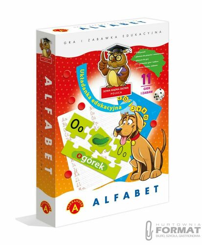 GRA ALFABET UKŁADANKA EDUKACYJNA 2
