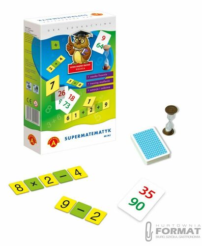 Gra edukacyjna Alexander mini Supermatematyk 3