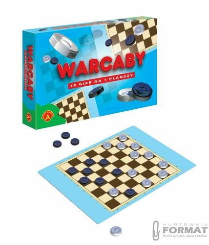 Alexander Warcaby 12 gier na 1 planszy 3