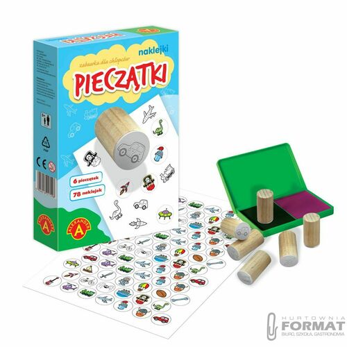 Pieczątka Alexander CHŁOPCÓW okrągła 2