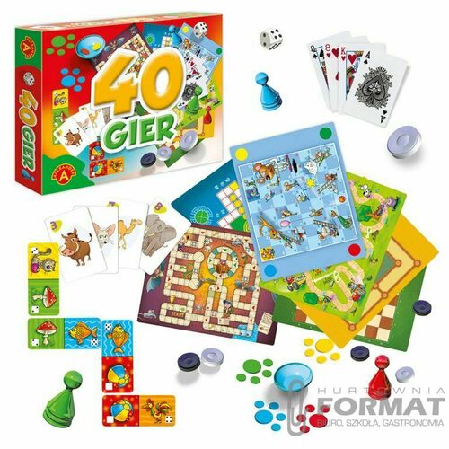 Gra edukacyjna Alexander 40 gier 2