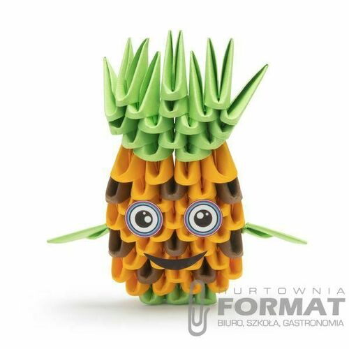 ORIGAMI 3D - ANANAS / PINEAPPLE  FSC MIX CR 2