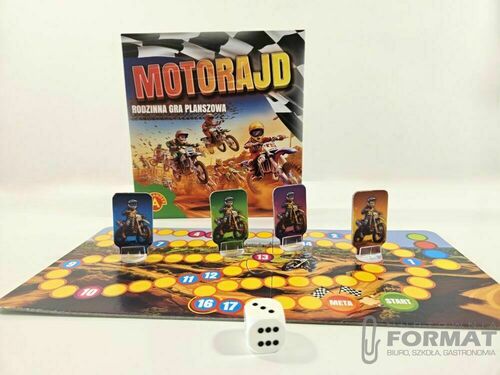 RODZINNA GRA PLANSZOWA - MOTORAJD 4