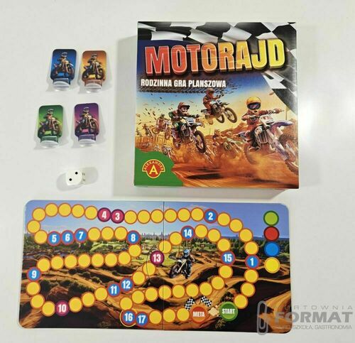 RODZINNA GRA PLANSZOWA - MOTORAJD 5