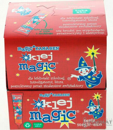 KLEJ MAGIC Z APLIKATOREM 45G PLASTIKOWA TUBA ORYGINAŁ SUPERMOCNY 3
