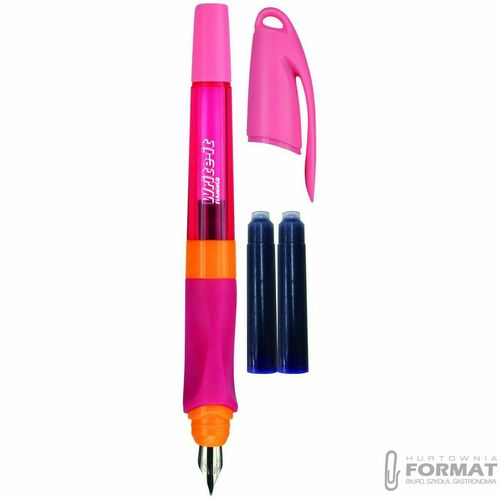 Pióro na naboje Write-it Flamingo różowe + 2 naboj 2
