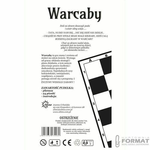Abino Warcaby małe 3
