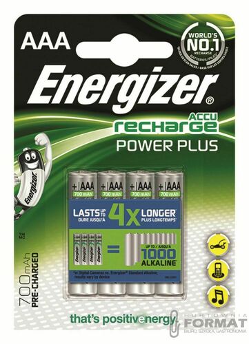 Akumulator energizer power plus aaa 4 szt 3