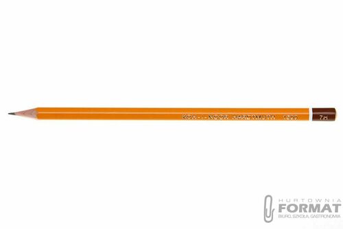 OŁÓWEK TECHNICZNY GRAFITOWY KOH-I-NOOR HARDTMUTH 1500 7H 2