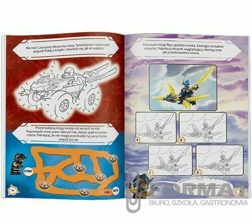 Książeczka edukacyjna Ameet LEGO® NINJAGO®. Wojownik Imperium LNC 6729 P1 3