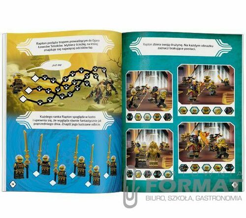 Książeczka edukacyjna Ameet LEGO® NINJAGO® Łowca smoków (KSS 1601) 3