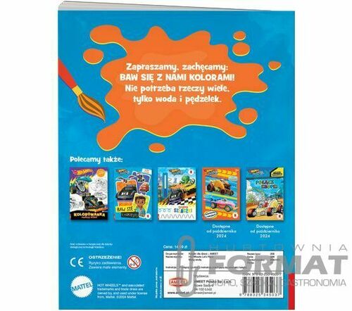 Książka dla dzieci Ameet Disney Maluch MALUJ WODĄ (MW 1601) 4