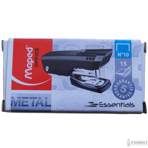 MINI ZSZYWACZ BIUROWY E-3523 METAL ESSENTIALS No10 MAPPED OFFICE 9