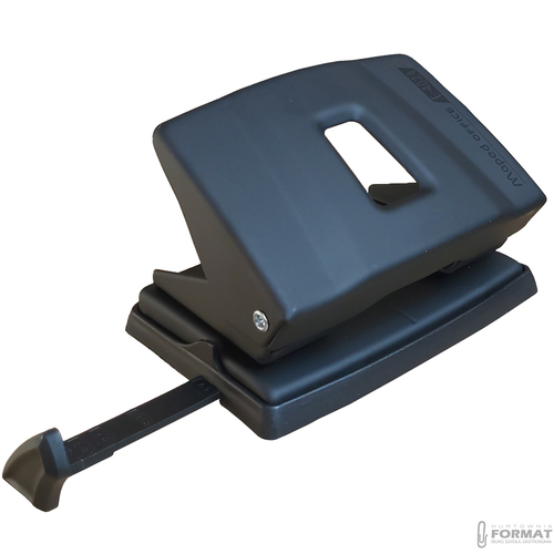 CZARNY METALOWY DZIURKACZ ESSENTIALS METAL DO 25 KARTEK MAPED OFFICE 4