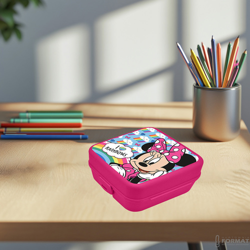 PUDEŁKO ŚNIADANIOWE ŚNIADANIÓWKA WZÓR MYSZKA MINNIE KIDS EUROSWAN 5