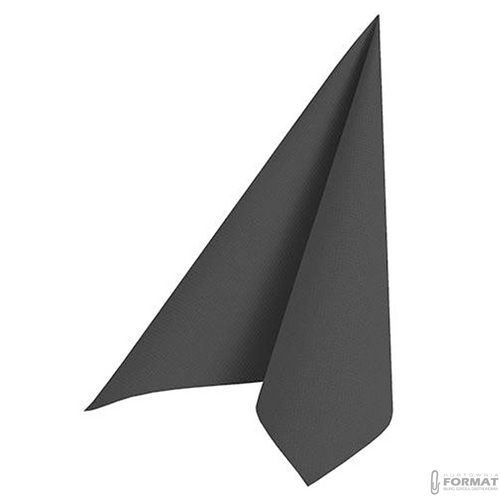 Serwetki 40 x 40 cm Royal 50sztuk Czarne 3