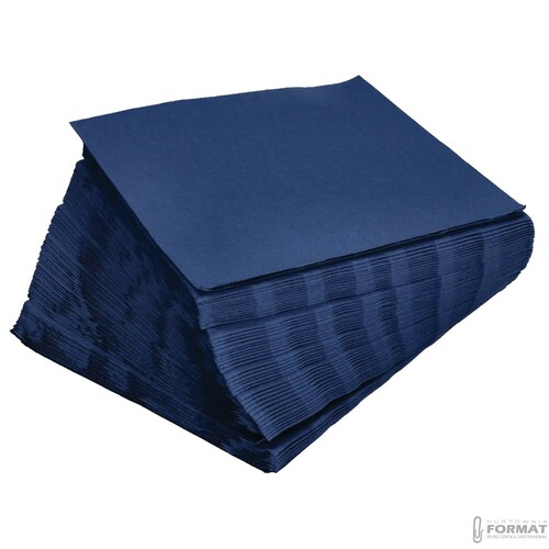 Serwetki 40 x 40 cm Royal 50sztuk Niebieski ciemny 4