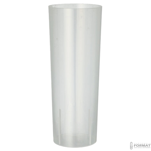 SZKLANKA DO DRINKÓW NAPOJÓW SOKÓW 10szt 300ml PP PLASTIKOWA  OKRĄGŁA 2