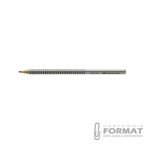 Ołówek trójkątny HB Grip 2001 Faber-Castell szary 2