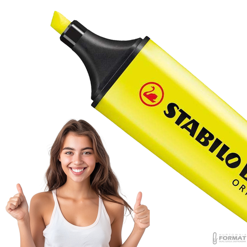 Zakreślacz Stabilo Boss Original 70/24 ŻÓŁTY do Szkoły Biura 2