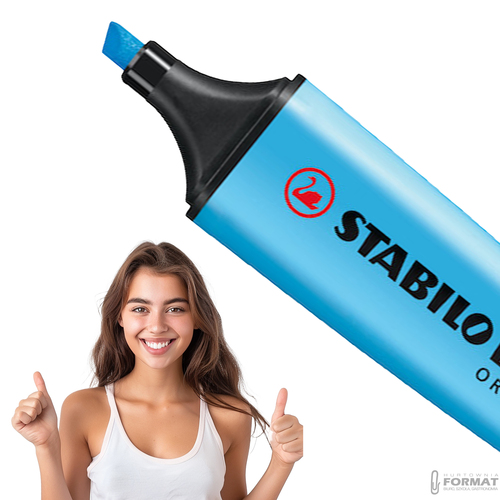 Zakreślacz Stabilo Boss Original 70/31 NIEBIESKI Do Szkoły Biura 2