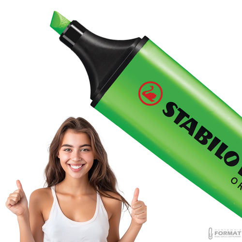 Zakreślacz Stabilo Boss Original 70/33 ZIELONY Do Szkoły Biura 2