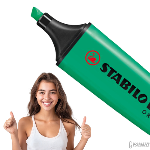 Zakreślacz Stabilo Boss Original 70/51 TURKUSOWY Do Szkoły Biura 2