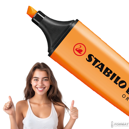 Zakreślacz Stabilo Boss Original 70/54 POMARAŃCZOWY Do Szkoły Biura 2