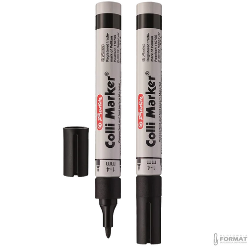 MARKER PERMANENTNY HERLITZ COLLI MARKER CZARNY 3