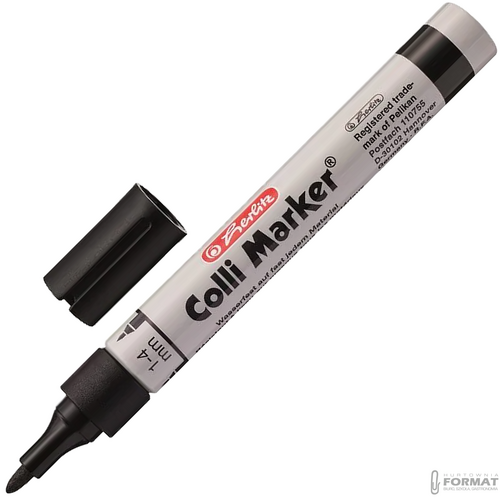 MARKER PERMANENTNY HERLITZ COLLI MARKER CZARNY 5