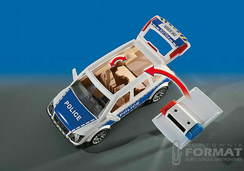 Playmobil 6920 Radiowóz Policyjny Światło dźwięk 4