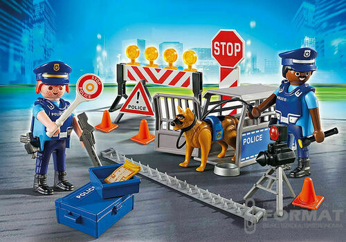 Playmobil 6924 Blokada Policyjna 4