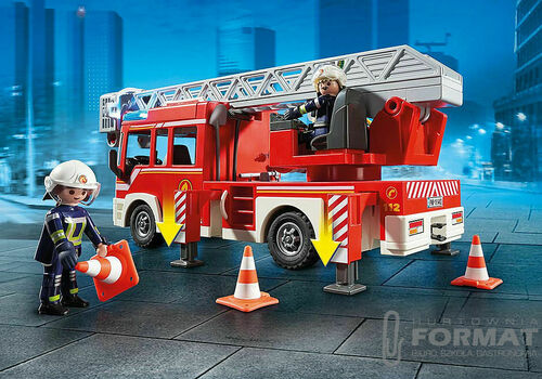 Playmobil 9463 Samochód Strażacki z drabiną 3