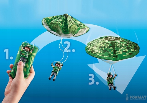 Playmobil 70569 - Ucieczka ze spadochronem 4
